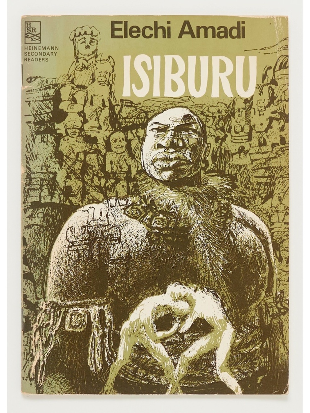 Isiburu INSCRIBED by ELECHI AMADI to JEAN HERSKOVITS - Uzo Egonu, Heinemann 1973